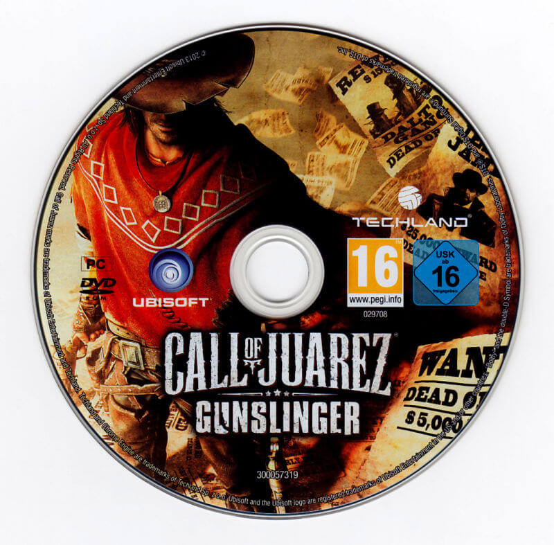 Лицензионный диск Call of Juarez Gunslinger для Windows